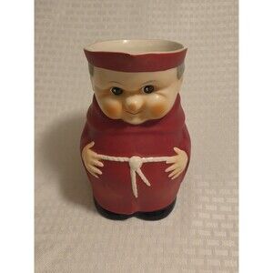 Rare Vintage Goebel Cardinal Friar Tuck Monk 8" Pitcher S141 III Full Bee